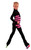 IceDress Figure Skating Outfit - Thermal - IceCode (Black with Pink)