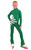 IceDress Figure Skating Outfit - Thermal - IceCode (Green with White)