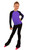 IceDress Figure Skating Outfit - Thermal - IceDress Lite (Linglish with Leggings) (Black with Purple)