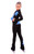 IceDress Figure Skating Outfit - Thermal - Space (Black with Blue)