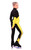 IceDress Figure Skating Outfit - Thermal - Space (Black with Yellow)