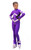 IceDress Figure Skating Outfit - Thermal - Bauer (Purple, Black and White)