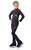 IceDress Figure Skating Outfit - Thermal - Cascade (Dark gray with Mint thermo-applications)