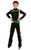 IceDress - Figure Skating Training Overalls for Boys - Skating (Black, Green and White)