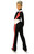 IceDress - Figure Skating Training Overalls  - Skating (Black, Coral and White )