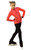 IceDress Figure Skating Outfit - Thermal - Flying (Hot Coral with Black) 2nd view