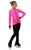 IceDress Figure Skating Outfit - Thermal - Flying (Hot Pink with Black)