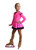 IceDress Figure Skating Dress - Thermal - Duet (Hot Pink with Black)