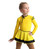IceDress Figure Skating Dress - Thermal - Duet (Yellow with Black)