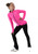 IceDress Figure Skating Outfit - Thermal - Minx (Hot Pink with Black)