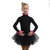IceDress - Thermal Body  (Black with Pink Flounce)