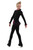 IceDress Figure Skating Outfit - Thermal - Minx (Black with Hot Pink)