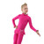 IceDress Figure Skating Outfit - Thermal - Minx (Fuchsia with White)