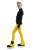 IceDress Figure Skating Outfit - Thermal - Disco Dance (Black with Yellow)