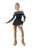 IceDress Figure Skating Dress - Thermal - Harmony (Black with White)