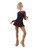 IceDress Figure Skating Dress - Thermal - Harmony (Black with Hot Pink)