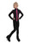 IceDress Figure Skating Outfit - Thermal - Kant (Black with Hot Pink)