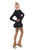 IceDress Figure Skating Dress - Thermal - Flamenco (Black with Blue)