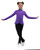 IceDress Figure Skating Jacket - Thermal - Minx (Purple,Turquoise, Black)