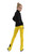 IceDress Figure Skating Jacket - Thermal - Disco Dance (Black with Yellow)
