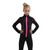 IceDress Figure Skating Pants - Thermal - Kant (Black with Hot Pink)