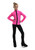 IceDress Figure Skating Pants - Thermal - Kant (Hot Pink with Black)