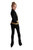 IceDress Figure Skating Outfit - Thermal - Tutti Frutti(Black with Gold)