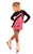 IceDress Figure Skating Dress - Thermal - Velvet (Black with  Pink)