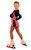 IceDress Figure Skating Dress - Thermal - Velvet (Black with  Pink) 2nd view