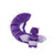 Blade Buddies Ice Skating Soakers - Critter Tail Covers - Purple Dragon