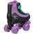 Roller Derby Recreational Roller Skates - FireStar Youth Girl's Roller Skate - Purple/Black/Mint