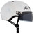 S1 Lifer Visor Helmet - GEN 2 - White Gloss Glitter w/ Tint Visor