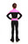 IceDress Figure Skating Outfit - Thermal - Bubble Gum (Black, Hot Pink)