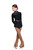 IceDress Figure Skating Dress - Thermal - Inspiration (Black with lycra)