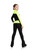 IceDress Figure Skating Jacket - Thermal - Bubble Gum (Black, Fluorescent  Lime)