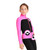 IceDress Figure Skating Jacket - Thermal - Bubble Gum (Black, Hot Pink)