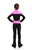 IceDress Figure Skating Jacket - Thermal - Bubble Gum (Black, Hot Pink)