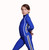 IceDress Figure Skating Jacket - Thermal - Olympus (Cornflower Blue with White lamps)