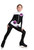 IceDress Figure Skating Pants - Thermal - Bubble Gum (Black, White, Purple)