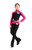 IceDress Figure Skating Pants - Thermal - Bubble Gum (Black, Fuchsia)