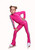 IceDress Figure Skating Pants - Thermal - Olympus (Fuchsia with White lamps)