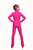 IceDress Figure Skating Pants - Thermal - Olympus (Fuchsia with White lamps)