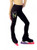 IceDress Figure Skating Thermal Pants - "Butterfly" with colored applique (Black)