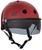 S1 Lifer Visor Helmet - Scarlet Red Gloss w/ Tint Visor