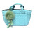 Kami-So Ice Skating Rink Tote - (Cloud Nine) with Green Charm