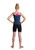 IceDress - Two-color Figure Skating Cami Top (Dark Blue and Fuchsia)