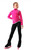 IceDress - Thermal Figure Skating  Outfit  - Orion (Fuchsia and Silver)