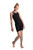 Icedress - Racerback Tank and Shorts (Black and Beige)
