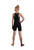 Icedress - Racerback Tank and Shorts (Black and Emerald)