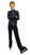 IceDress Figure Skating Pants - Todes for Boys(Gray with White Line)
